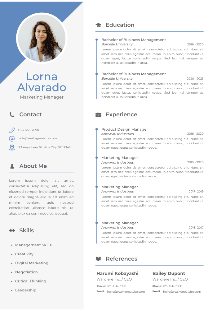 Business CV Resume