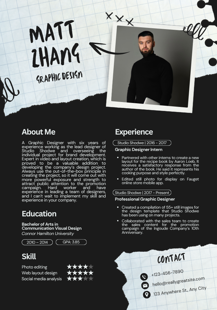 Business CV Resume FK