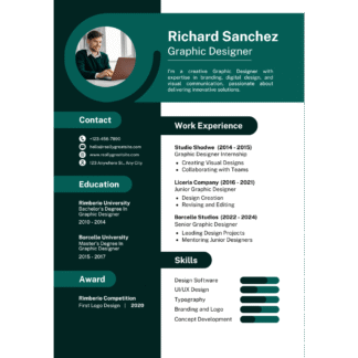 Professional CV  Template HILL