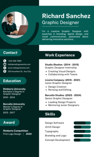 Professional CV Template SIMPLE