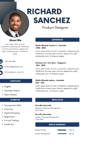 Professional CV Template NM